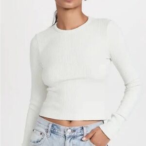 Agolde Shrunken crew neck medium
